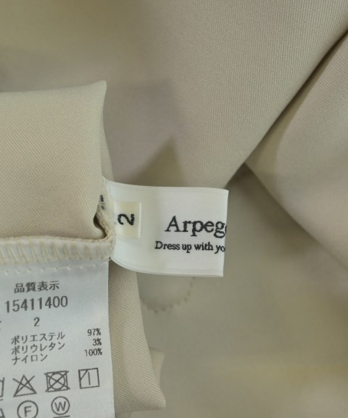 Arpege story（アルページュストーリー）カジュアルシャツ ベージュ サイズ:2(M位) レディース/2200684788081