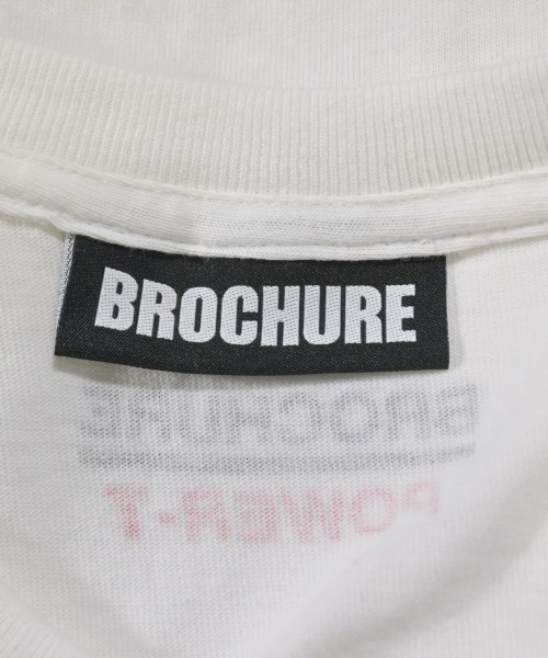 BROCHURE（ブロシュアー）Tシャツ・カットソー 白 サイズ:XL メンズ/2200626832032