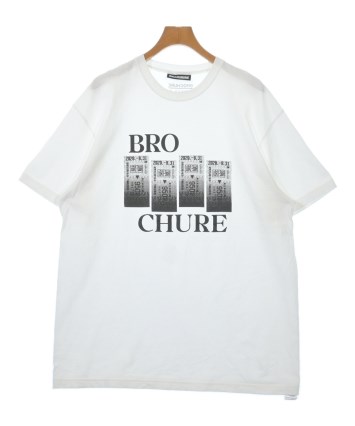 BROCHURE（ブロシュアー）Tシャツ・カットソー 白 サイズ:XL メンズ