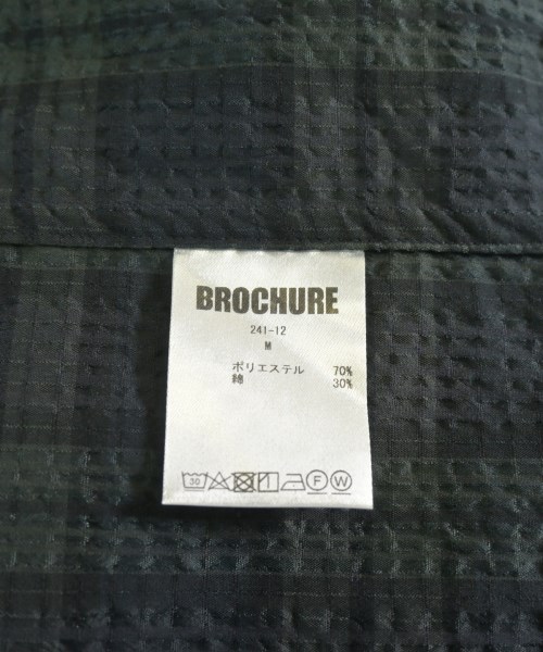 BROCHURE（ブロシュアー）カジュアルシャツ 紺 サイズ:M メンズ/2200667500143