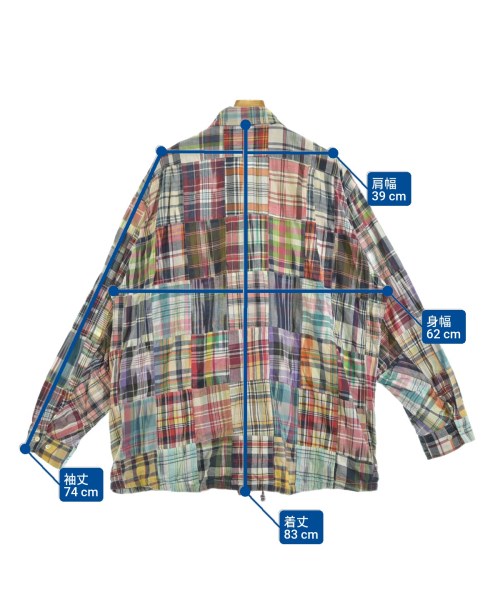 BROCHURE（ブロシュアー）カジュアルシャツ 赤 サイズ:L メンズ/2200667500150