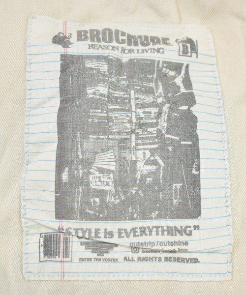 BROCHURE（ブロシュアー）デニムパンツ 青 サイズ:XL メンズ/2200698654167