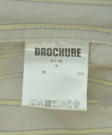BROCHURE（ブロシュアー）カジュアルシャツ ベージュ サイズ:M メンズ/2200727441102