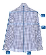 Bullit（ブリット）カジュアルシャツ 青 サイズ:M メンズ/2200672235061