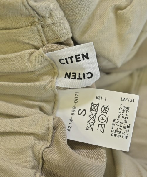 CITEN（シテン）カーゴパンツ ベージュ サイズ:S レディース/2200621410013