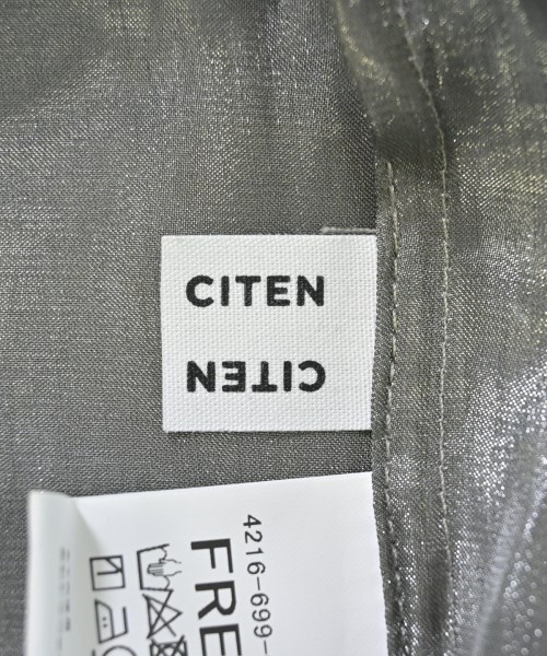 CITEN（シテン）ブラウス シルバー サイズ:F レディース/2200601755042