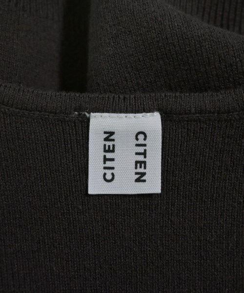 CITEN（シテン）ベスト/ノースリーブ 茶 サイズ:F レディース/2200614101027