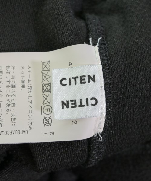 CITEN（シテン）スウェットパンツ 黒 サイズ:M レディース/2200618683703