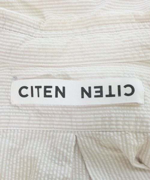 CITEN（シテン）カジュアルシャツ 白 サイズ:M メンズ/2200672947155