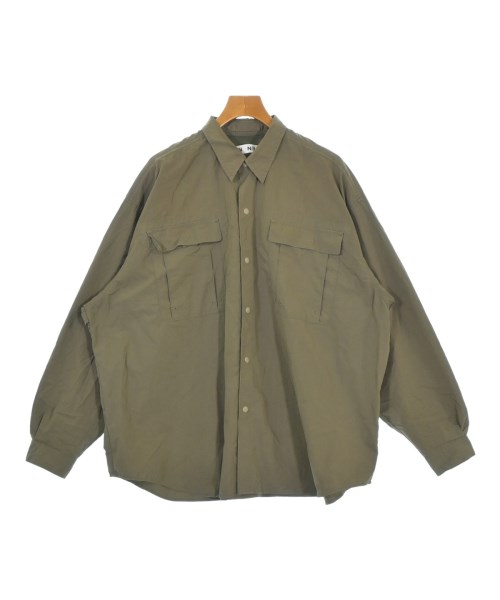 CITEN(シテン)カジュアルシャツ カーキ サイズ:F/2200672947254