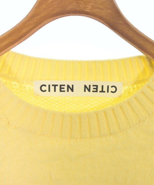 CITEN（シテン）ニット・セーター 黄 サイズ:F レディース/2200662092131