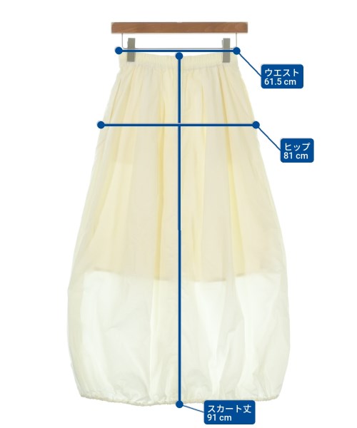 CITEN（シテン）ロング・マキシ丈スカート 白 サイズ:S レディース/2200675281294
