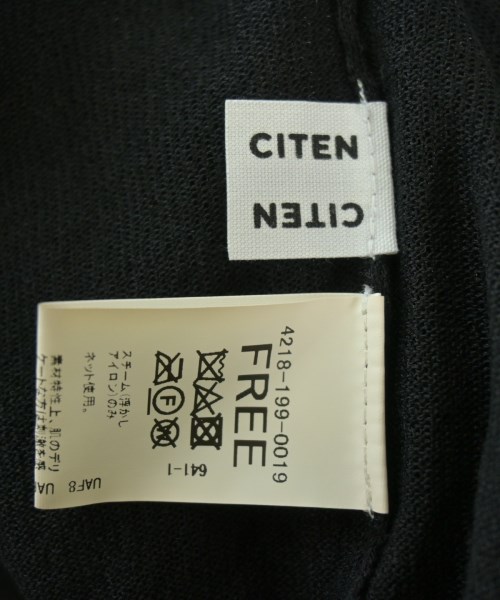 CITEN（シテン）ニット・セーター 黒 サイズ:F レディース/2200674894150