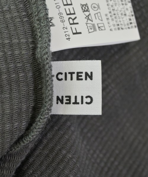 CITEN（シテン）Tシャツ・カットソー グレー サイズ:F レディース/2200681497146