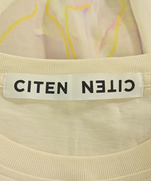 CITEN（シテン）Tシャツ・カットソー 黄 サイズ:F レディース/2200688277062