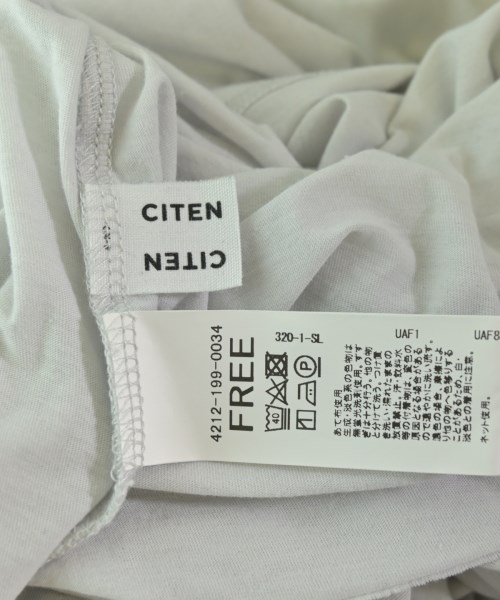 CITEN（シテン）Tシャツ・カットソー グレー サイズ:F レディース/2200687886111