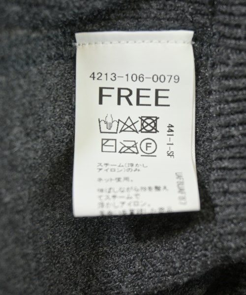 CITEN（シテン）ニット・セーター グレー サイズ:F レディース/2200698006027