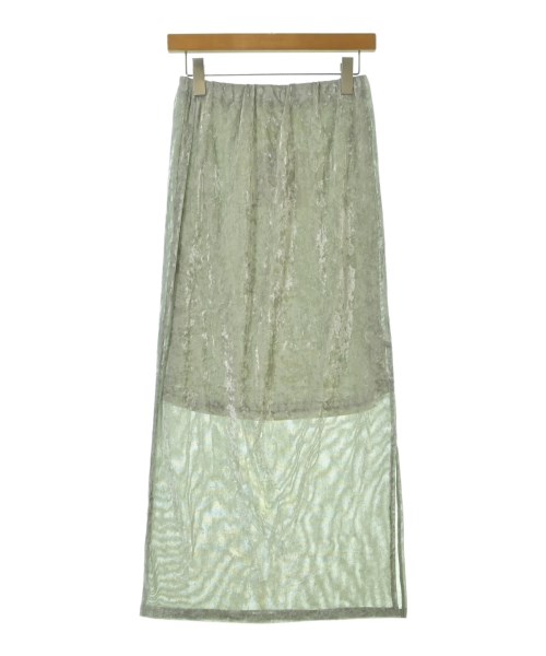 CITEN(シテン)ロング・マキシ丈スカート 緑 サイズ:F/2200657338060