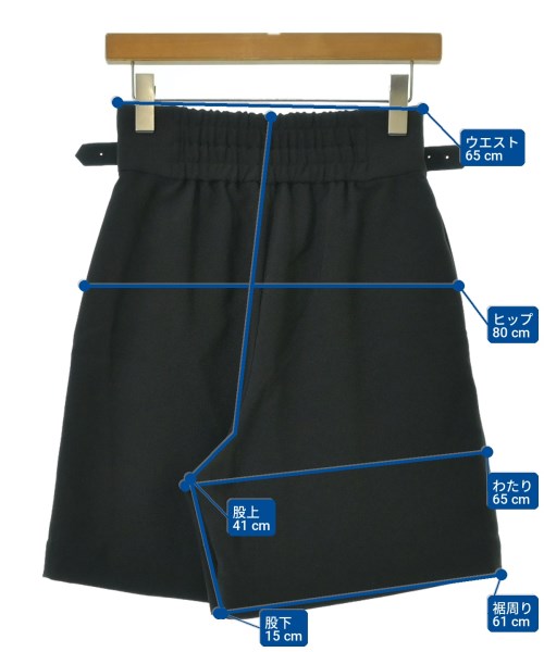 CITEN（シテン）ショートパンツ 黒 サイズ:S レディース/2200714291086