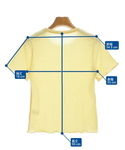 CITEN（シテン）Tシャツ・カットソー 黄 サイズ:F レディース/2200715076040