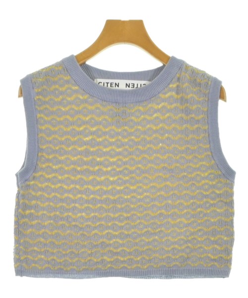 CITEN(シテン)ベスト/ノースリーブ 青 サイズ:F/2200630627402