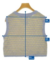 CITEN（シテン）ベスト/ノースリーブ 青 サイズ:F レディース/2200630627402