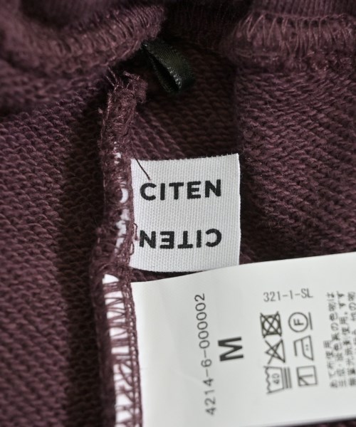CITEN（シテン）スウェットパンツ 赤 サイズ:M レディース/2200641918063