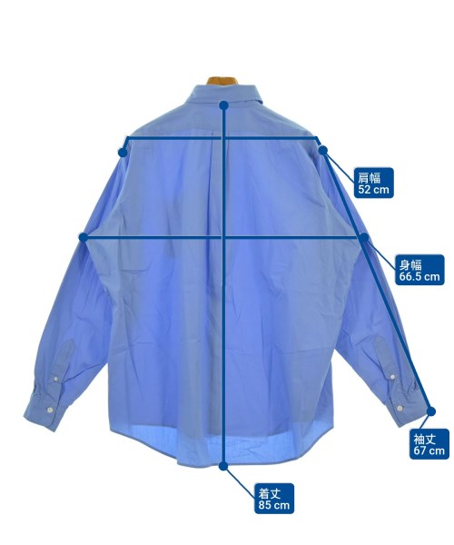 CITEN（シテン）カジュアルシャツ 青 サイズ:L メンズ/2200649681082