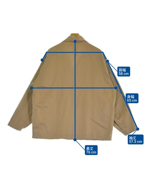 CITEN（シテン）カジュアルシャツ ベージュ サイズ:L メンズ/2200651117128