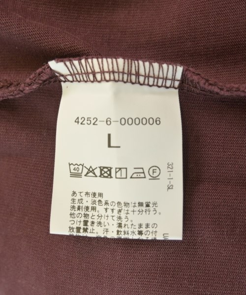 CITEN（シテン）Tシャツ・カットソー 茶 サイズ:L メンズ/2200689934025