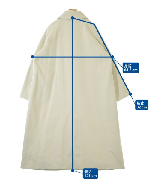 CITEN（シテン）ステンカラーコート 白 サイズ:F レディース/2200658010026