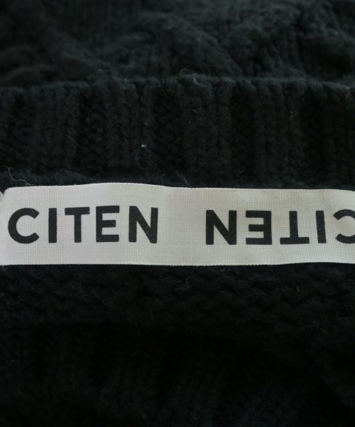 CITEN（シテン）ニット・セーター 黒 サイズ:F レディース/2200661042069