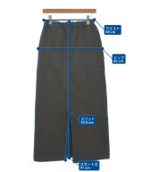 CITEN（シテン）ロング・マキシ丈スカート グレー サイズ:F レディース/2200687072248