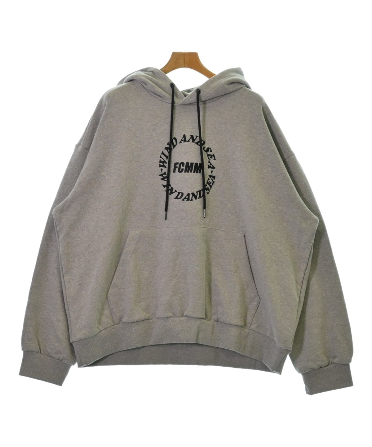 FCMM パーカー Mサイズ チャコール FCMM 「FCMM」 ジップアップパーカー SMALL チャコール