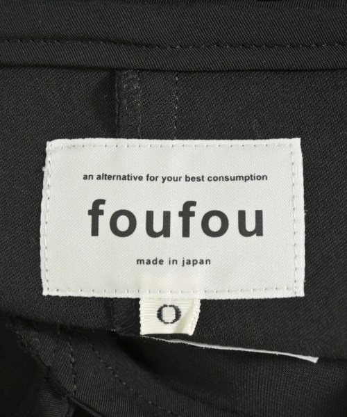 foufou（フーフー）ワンピース 黒 サイズ:0(XS位) レディース/2200606706018