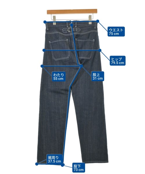 foufou（フーフー）デニムパンツ 紺 サイズ:1(S位) レディース/2200673161079