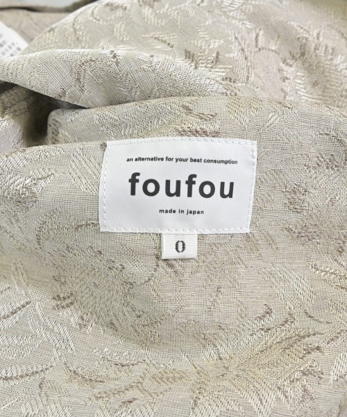 foufou（フーフー）ワンピース ベージュ サイズ:0(XS位) レディース/2200670076024