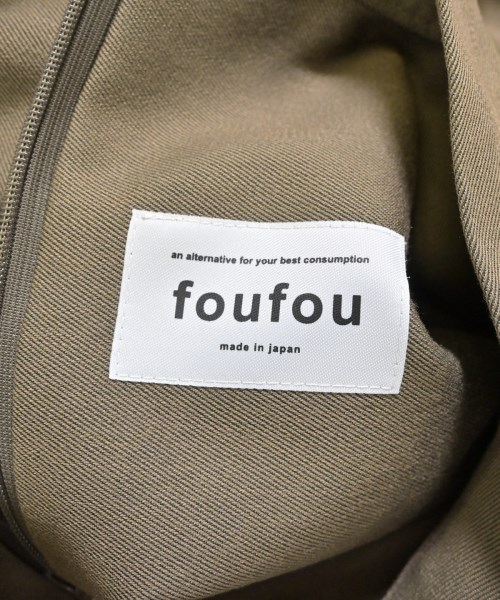 foufou（フーフー）ブラウス 茶 サイズ:F レディース/2200670076031