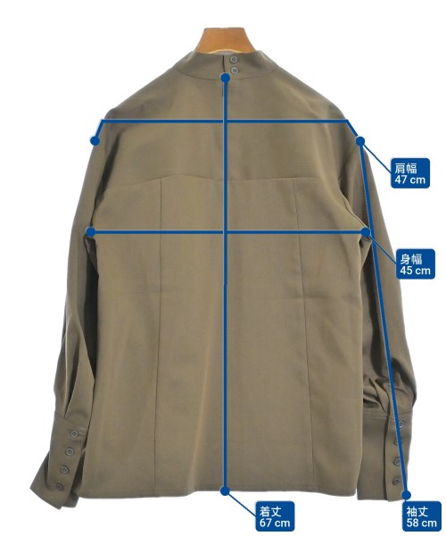 foufou（フーフー）ブラウス 茶 サイズ:F レディース/2200670076031