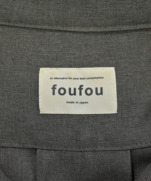 foufou（フーフー）カジュアルシャツ グレー サイズ:F レディース/2200673435040