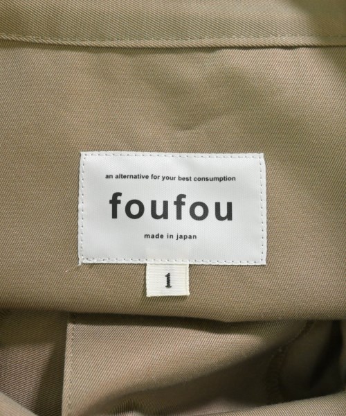 foufou（フーフー）ワンピース カーキ サイズ:1(S位) レディース/2200675955010