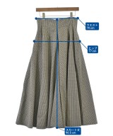 foufou（フーフー）ロング・マキシ丈スカート 茶 サイズ:0(XS位) レディース/2200675955034
