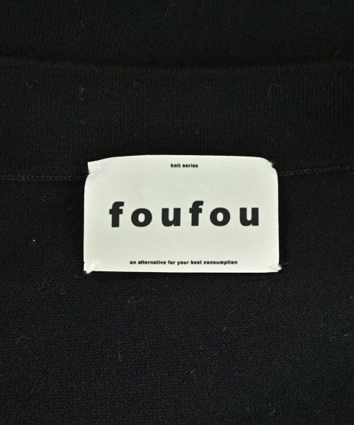 foufou（フーフー）カーディガン 黒 サイズ:-(M位) レディース/2200693898078
