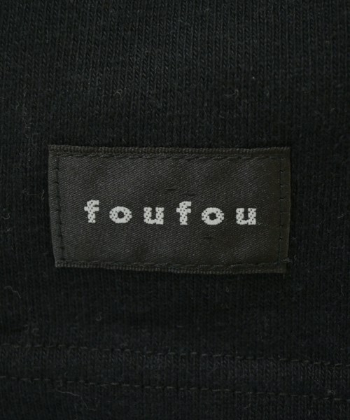 foufou（フーフー）Tシャツ・カットソー 黒 サイズ:F レディース/2200694334070
