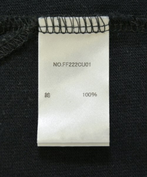 foufou（フーフー）Tシャツ・カットソー 黒 サイズ:F レディース/2200694334070
