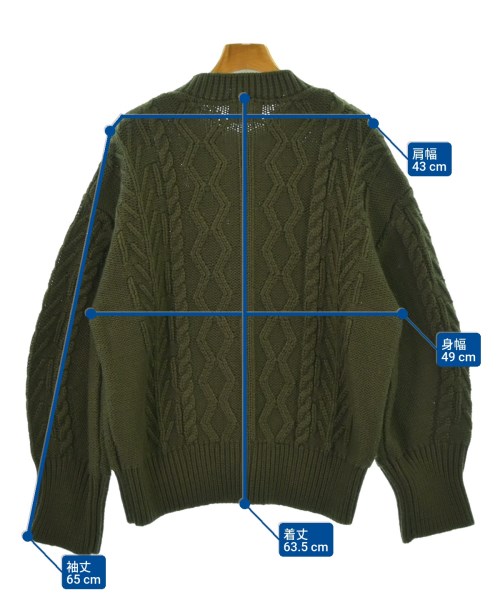 foufou（フーフー）カーディガン 緑 サイズ:F レディース/2200656968046