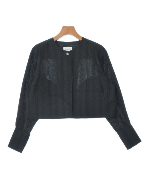 foufou(フーフー)ブラウス 黒 サイズ:0(XS位)/2200656968053