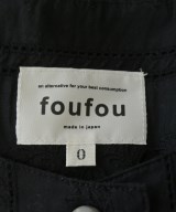 foufou（フーフー）ブラウス 黒 サイズ:0(XS位) レディース/2200656968053