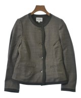 foufou（フーフー）ノーカラージャケット 茶 サイズ:0(XS位) レディース/2200656968084