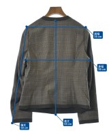 foufou（フーフー）ノーカラージャケット 茶 サイズ:0(XS位) レディース/2200656968084